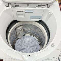 SHARP 洗濯機 ES-TX8G-W 2023年製 8キロの画像