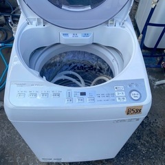 NO B583🌈福岡市内配送設置無料✨🌈ES-GV8D-S 全自動洗濯機 シルバー系 [洗濯8.0kg /乾燥機能無 /上開き]  2019年の画像