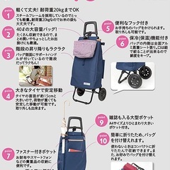 【美品】ショッピングカートの画像