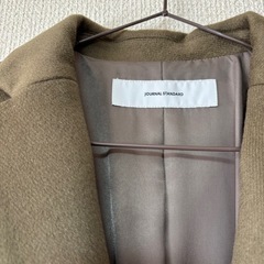 ジャーナルスタンダード　SUPER-WOOLチェスターコート　Mの画像