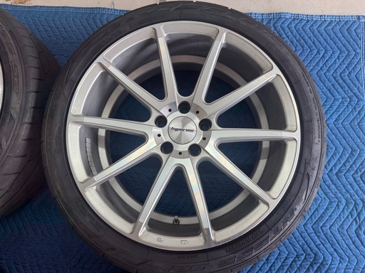 【中古】19インチタイヤホイールセット ハイペリオン245/40R19
