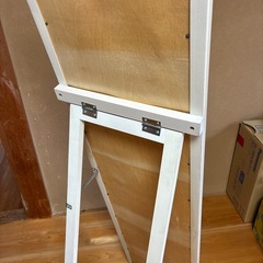 姿見　自立式　木製の画像