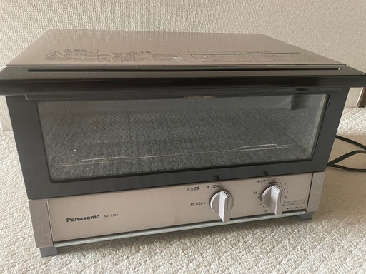 Panasonic NT-T300-C オーブントースター 未開封 パナソニック製2019年式/中古オーブントースター/NT-T300