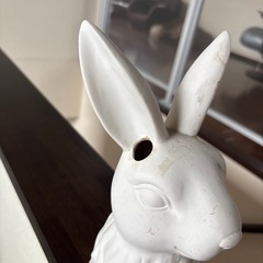 フライングタイガー購入　うさぎさんの花瓶の画像