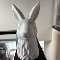 フライングタイガー購入　うさぎさんの花瓶の画像
