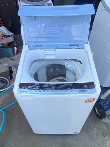 NO B585?福岡市内配送設置無料✨?日立 HITACHI ビートウォッシュ 全自動洗濯機 （7kg） ブルー BW-V70C A 