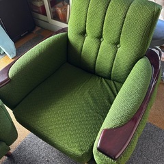 昭和レトロ　ソファ4点セットの画像