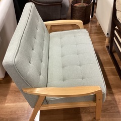 ２人掛けソファ【町田市再生家具】　252027の画像