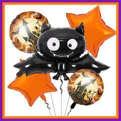 ハロウィン バルーンセット 飾り付け 風船 パーティー 撮影 装飾 コウモリ まとめ買い歓迎　卸ます　アマゾン引き上げ商品　倒産品　ネット商材　卸ます　転売　アマゾン引き上げ商品　卸し　問屋　倒産品　転売OK　ネット商材　アマゾン　商品　景品　コンペの画像