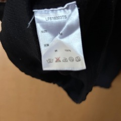 薄手　黒ニット　レディース　Mサイズの画像