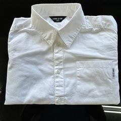 COMME CA ISM 130A子供　白シャツの画像