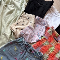 女の子 夏服100 まとめての画像