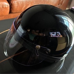 バイクハーフヘルメット　半帽の画像
