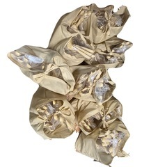 ベージュ プラスチックハンガー 20本～の画像