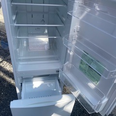 NO B590🌈福岡市内配送設置無料✨🌈GR-R15BS-W 冷蔵庫 BSシリーズ セミマットホワイト [153L /2ドア /右開きタイプ] 2020年の画像