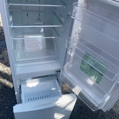 NO B590🌈福岡市内配送設置無料✨🌈GR-R15BS-W 冷蔵庫 BSシリーズ セミマットホワイト [153L /2ドア /右開きタイプ] 2020年の画像