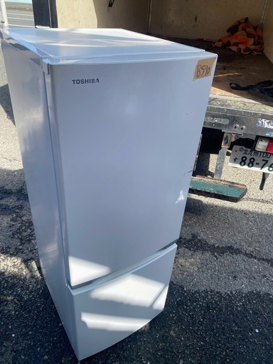 NO B590?福岡市内配送設置無料✨?GR-R15BS-W 冷蔵庫 BSシリーズ セミマットホワイト [153L /2ドア /右開き