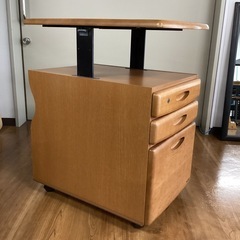 マルニ　袖机【町田市再生家具】252028の画像