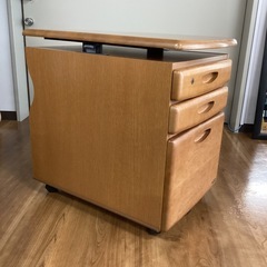 マルニ　袖机【町田市再生家具】252028の画像