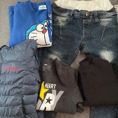 1着40円！秋冬子供服20点セット！！春まで110cm　男児　男の子の画像