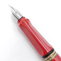 【未使用】LAMY ラミー サファリ 万年筆 F safari レッド L16Fの画像