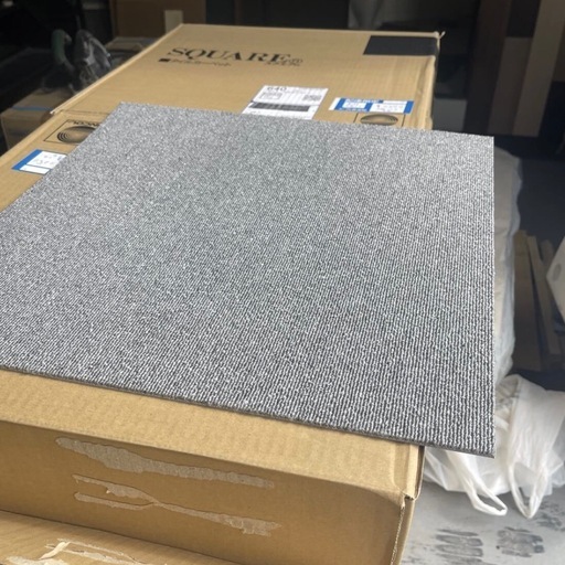 【5ケースセット】SQUAREタイルカーペット KRL-21