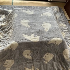 ニトリ　コタツセット　80×80の画像