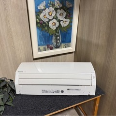 💥激安💥❗️配送•設置🉑❗️♻️処分撤去♻️2019年式PANASONIC 8畳用ルームエアコン CS-259CF 室外機・リモコンあり の画像