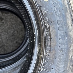 ◾️１８中古ブリヂストン　ネクストリー　145/80R13 サマータイヤ４本セットの画像
