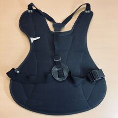 MIZUNO（ミズノ）軟式野球用キャッチャープロテクター（ブラック）Lサイズの画像