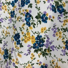ブラウス花柄レトロの画像