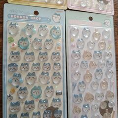 ちいかわ　ボンボンドロップシール　4枚セットの画像