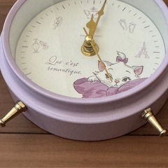 ディズニーマリー猫⭐︎時計の画像