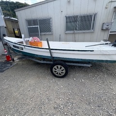 ボート　船外機8馬力の画像