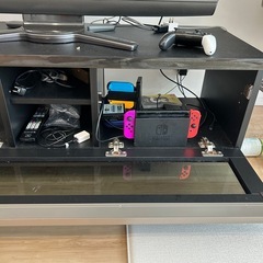 テレビ台 ゲーム機収納可能 中型の画像