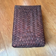 新品⭐︎ KANSAI 湯飲み 5個セット 編み込みバスケット付き　竹籠付きの画像