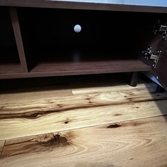 アイリスオーヤマ テレビ台 ローボード ウォールナットの画像