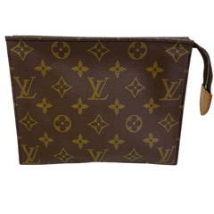 ルイヴィトン LOUIS VUITTON ポーチ モノグラム ポッシュトワレット19 小物入れ M47544 ブラウンの画像