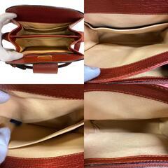 ロエベ LOEWE ハンドバッグ ヴィンテージ ターンロック 2way ワンショルダーバッグ ブラウンの画像