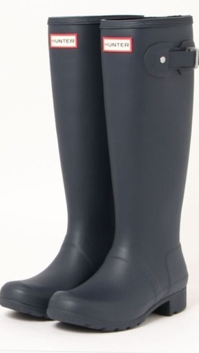 hunter レインブーツ　ロング
