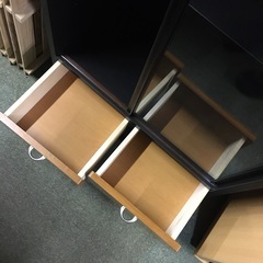 ガラス棚【F00976】の画像