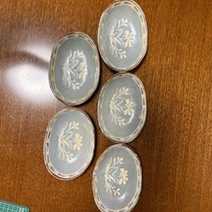たち吉　ねずみ志野小鉢５まい
の画像