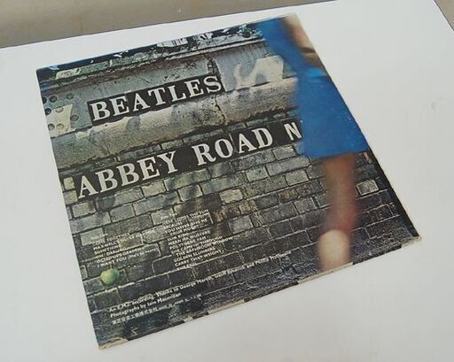 希少 赤盤 BEATLES LPレコード AP-8815 ABBEY ROAD Apple RECORDS ビートルズ アップルレコー