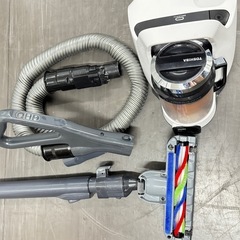 A1648🌟配送♻️設置可能‼️2019年製東芝クリーナーVC-C7A(W)🌟動作確認⭕️保証有り✅の画像