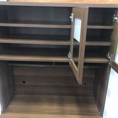 【ジャングルジャングル広陵店】キッチンボード　ブラウンの画像