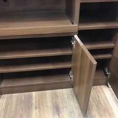 【ジャングルジャングル広陵店】キッチンボード　ブラウンの画像