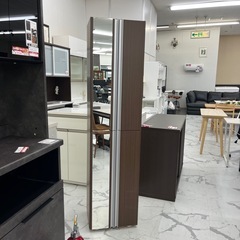 鏡付き♡スリムなのに大容量！シューズボックス