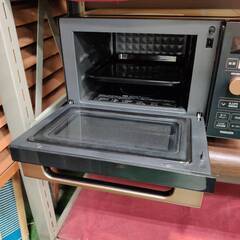 【愛品倶楽部柏店】YAMAZEN ヤマゼン 2023年製 オーブンレンジ YRP-F180V フラット庫内 ヘルツフリーの画像