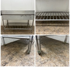 ステンレス　業務用　作業台　引き出し付き　厨房　飲食店　W１２００ｘD６００ｘＨ８００ｍｍの画像