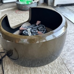 茶道具　風炉型電熱器　炭型ヒーター　レトロ　ひび割れありの画像
